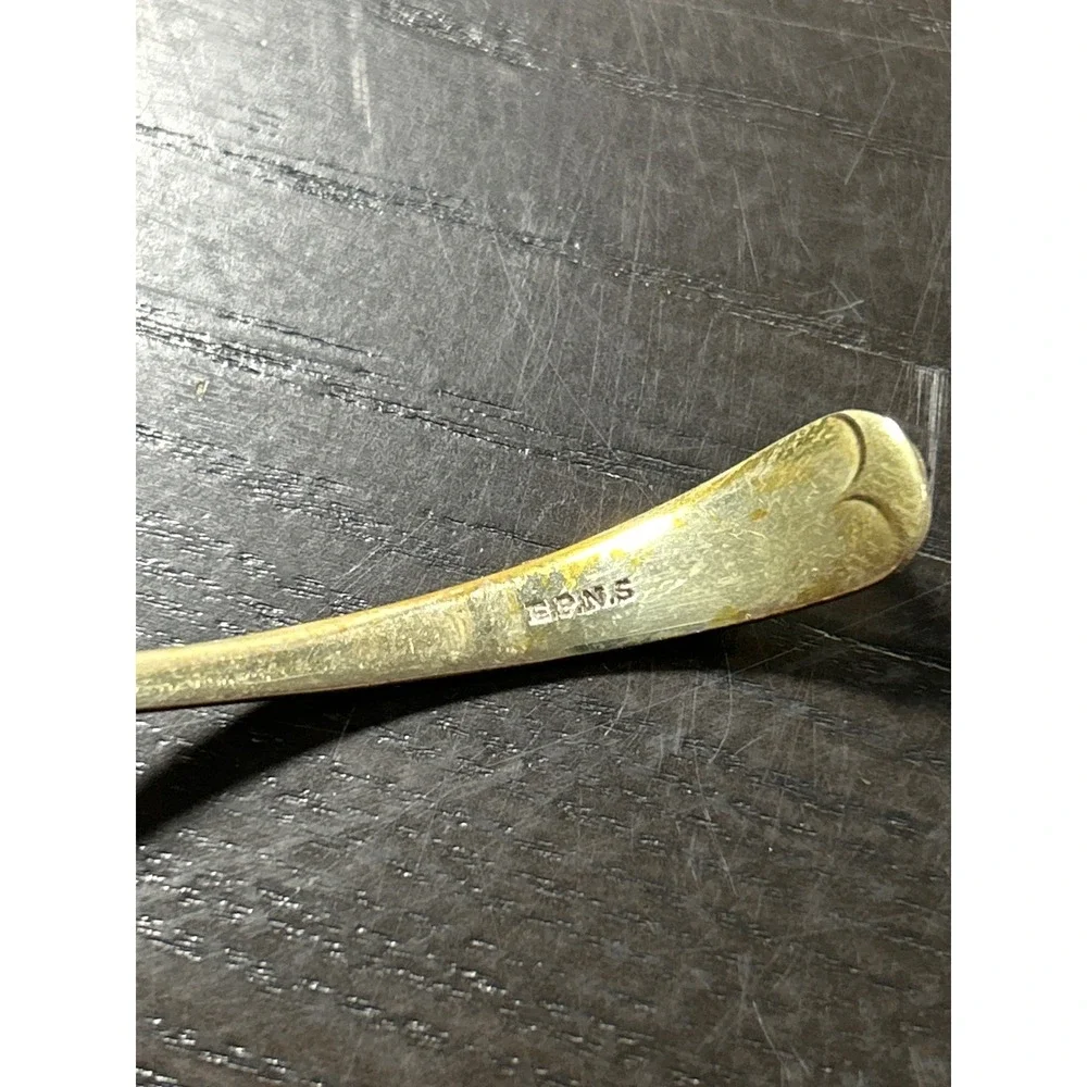 Vintage EPNS Silver Plate Perforated Sugar Sifter Spoon Small Berry Ladle 3.5